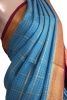 Pure Double Checks Zari Mysore Crepe Silk Saree